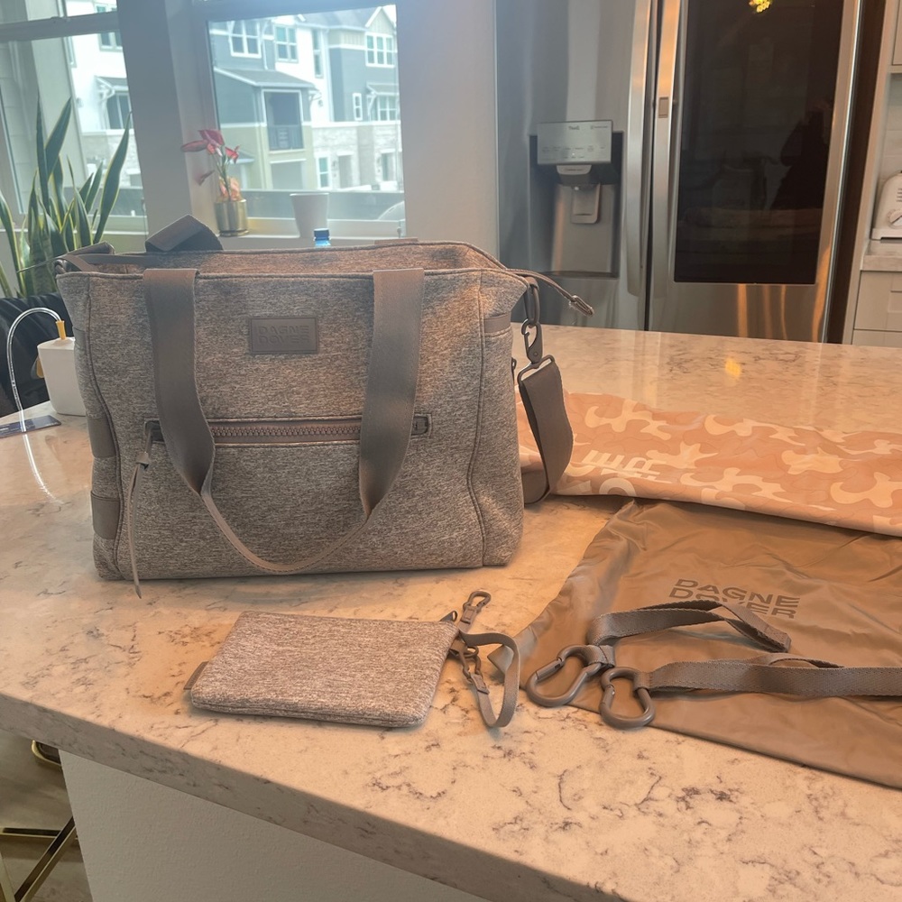 Grey Diaper Bag